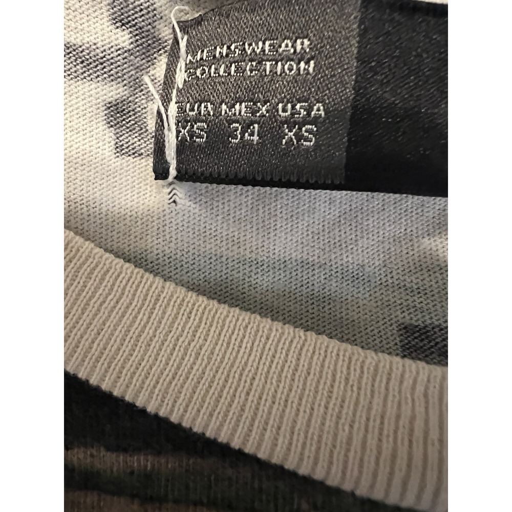 Bershka Graphic Photo Print T Shirt Men XS Streetwear Urban Collage - Picture 4 of 5